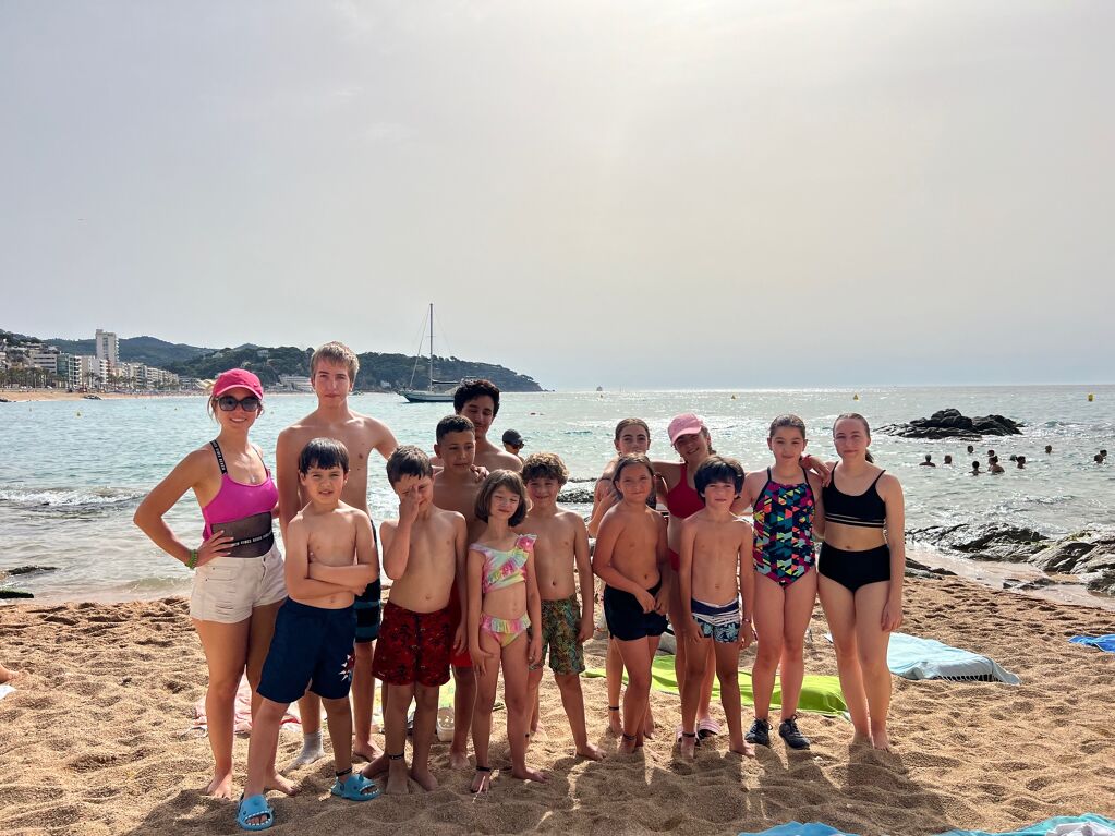 TKD Vidreres se va a la playa