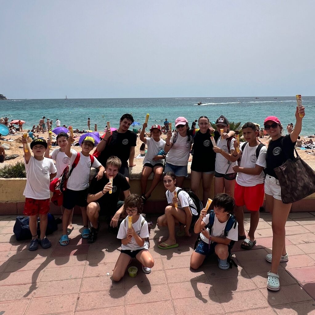 TKD Vidreres se va a la playa