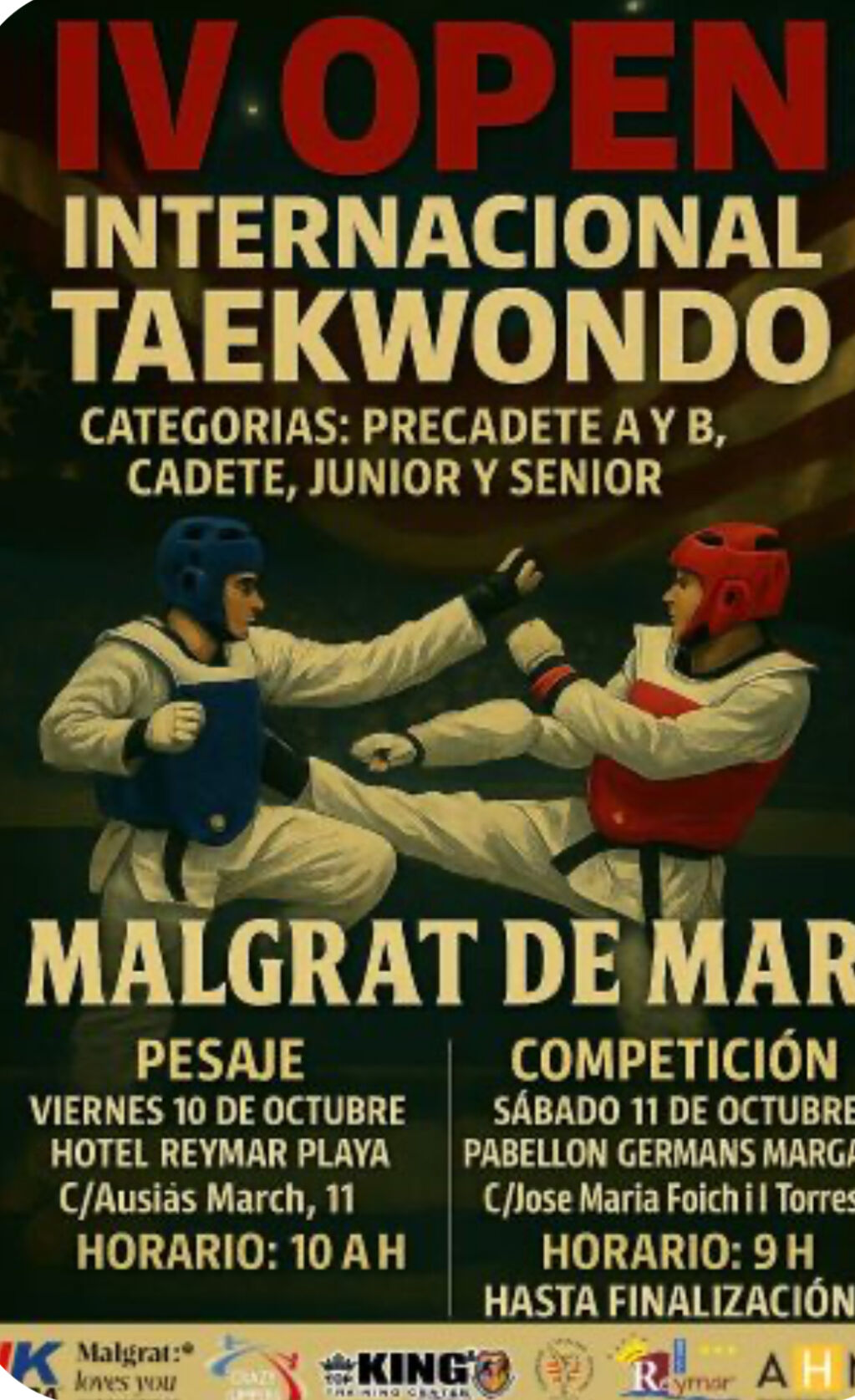 PARTICIPACION 4º OPEN INTERNACIONAL MALGRAT