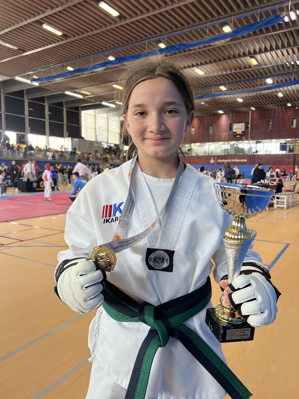 ORO Y PLATA EN EL CAMPEONATO CATALUÑA INFANTIL_22.03.26