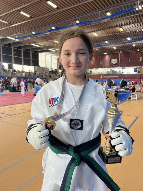 ORO Y PLATA EN EL CAMPEONATO CATALUÑA INFANTIL_22.03.26